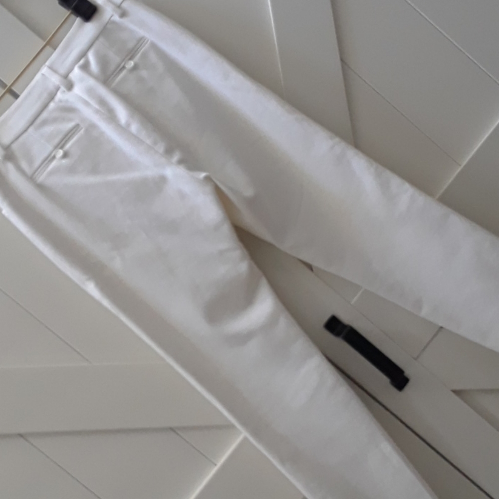 M MISSONI..NWT..TEXTURED COTTON/SPANDEX PANT - Picture 5 of 8